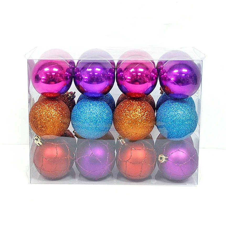 China Hot selling wholesale plsatic christmas seamless ball ornament fabricante