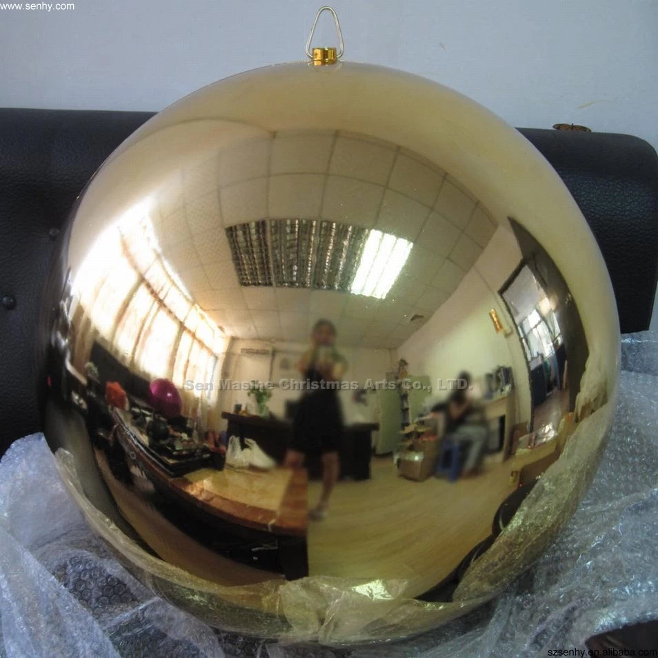 China Large Christmas Ball Ornaments For Shopping Mall manufacturer
