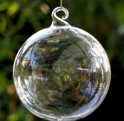 China Luxury High Qualtity Christmas Glass Hanging ball fabricante