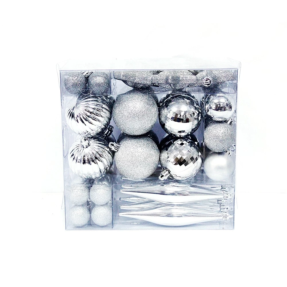 China Multicolor Shatterproof High Quality Christmas Ball Kit fabricante