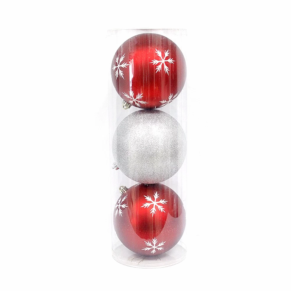 Chine Ornamental excellent quality hanging Christmas ball set fabricant