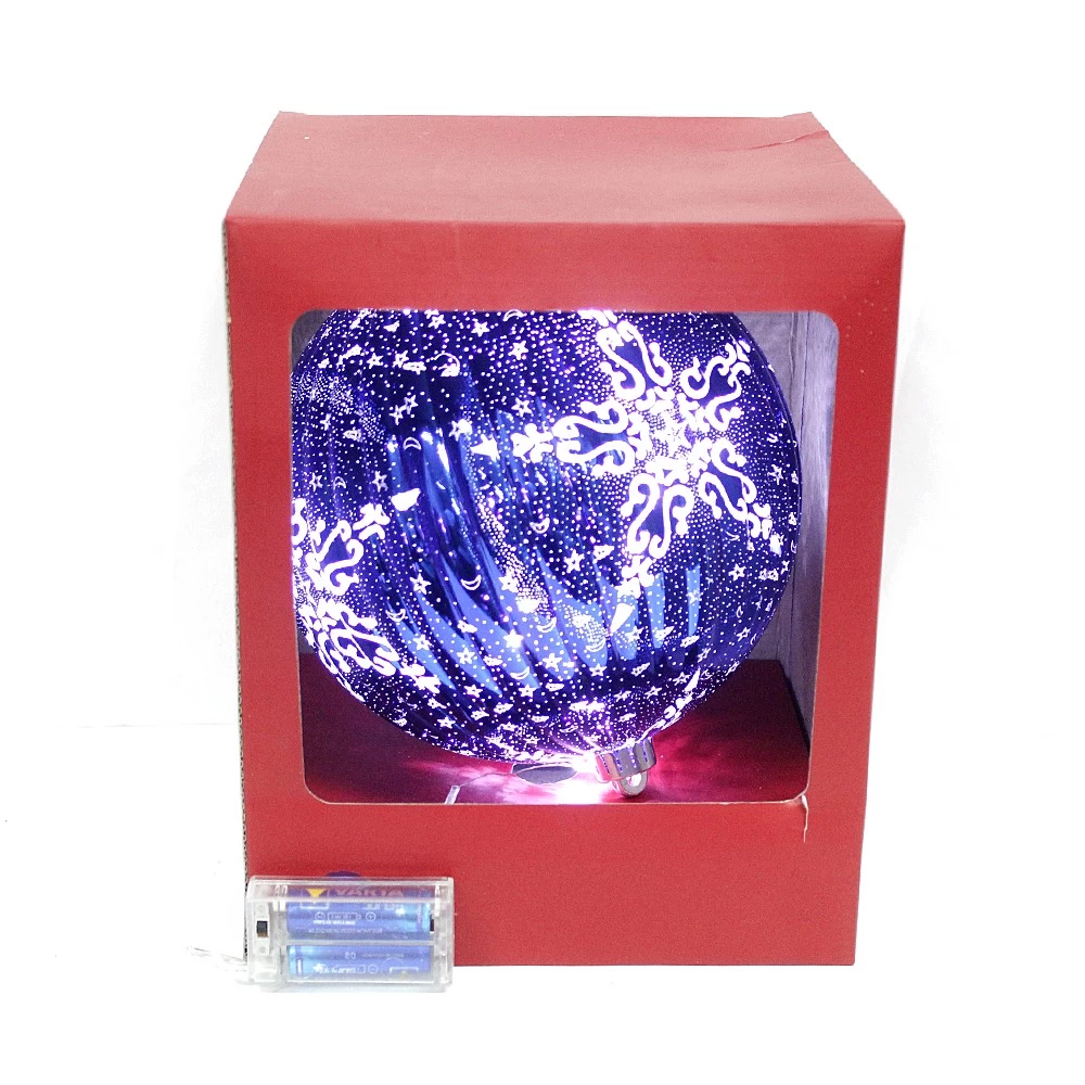الصين Popular Salable Lighted Christmas Ball Decoration الصانع