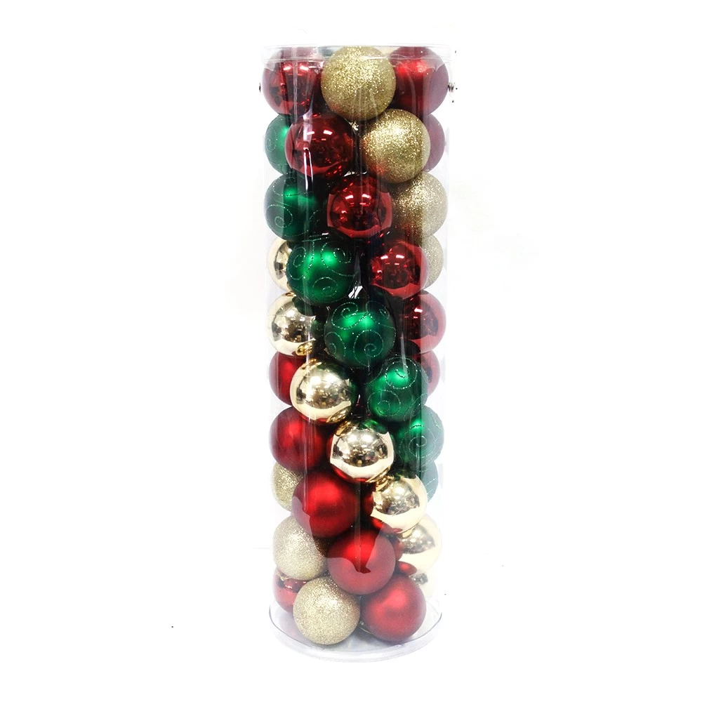 Chiny Popular hot selling plastic Christmas decorative ball producent