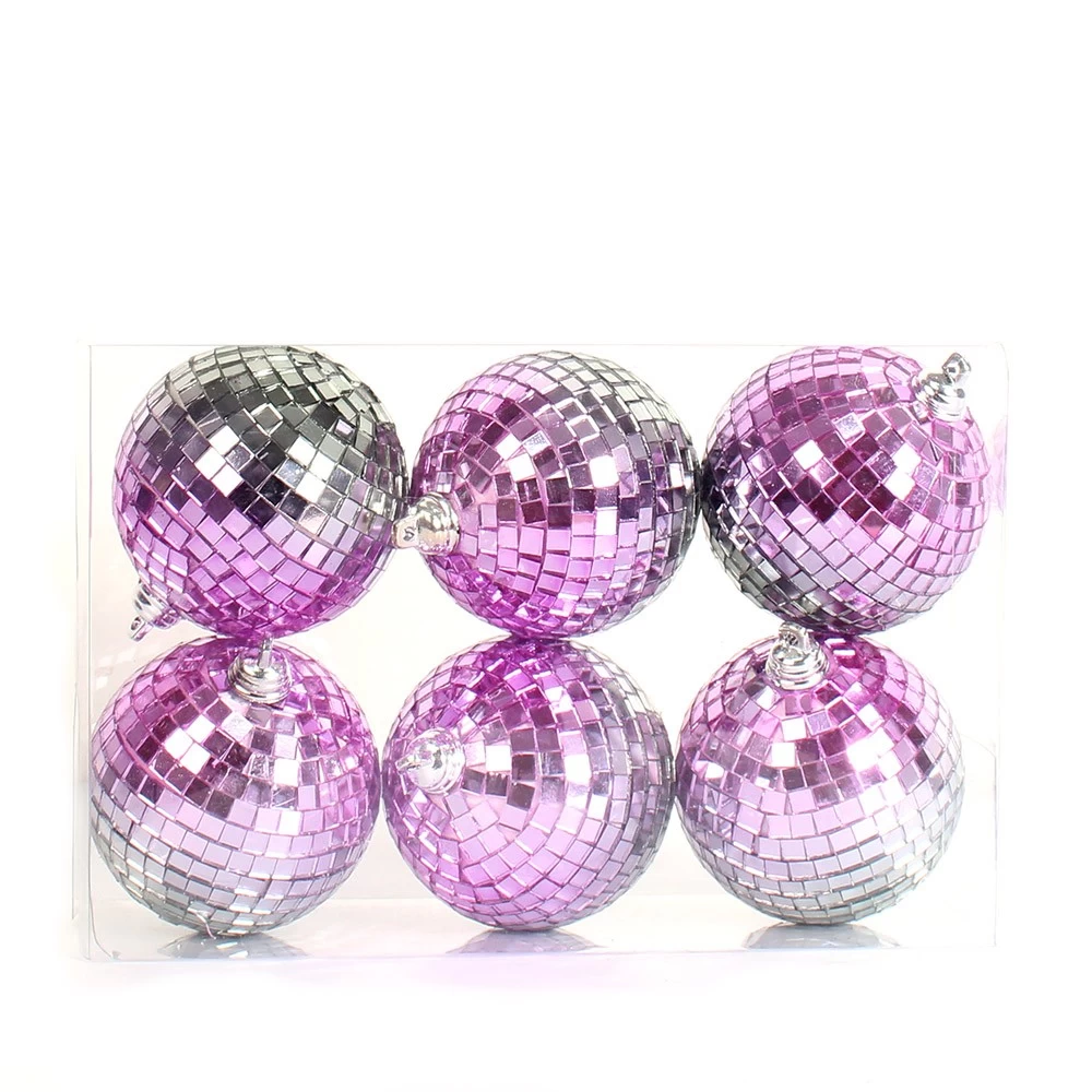 China Promotional Christmas Colored Disco Ball Ornaments  manufacturer