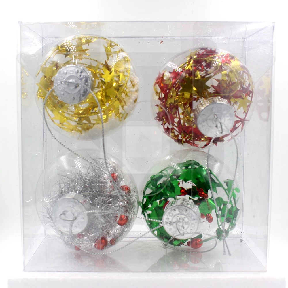 porcelana Promocional de Navidad de árbol adornos Set fabricante