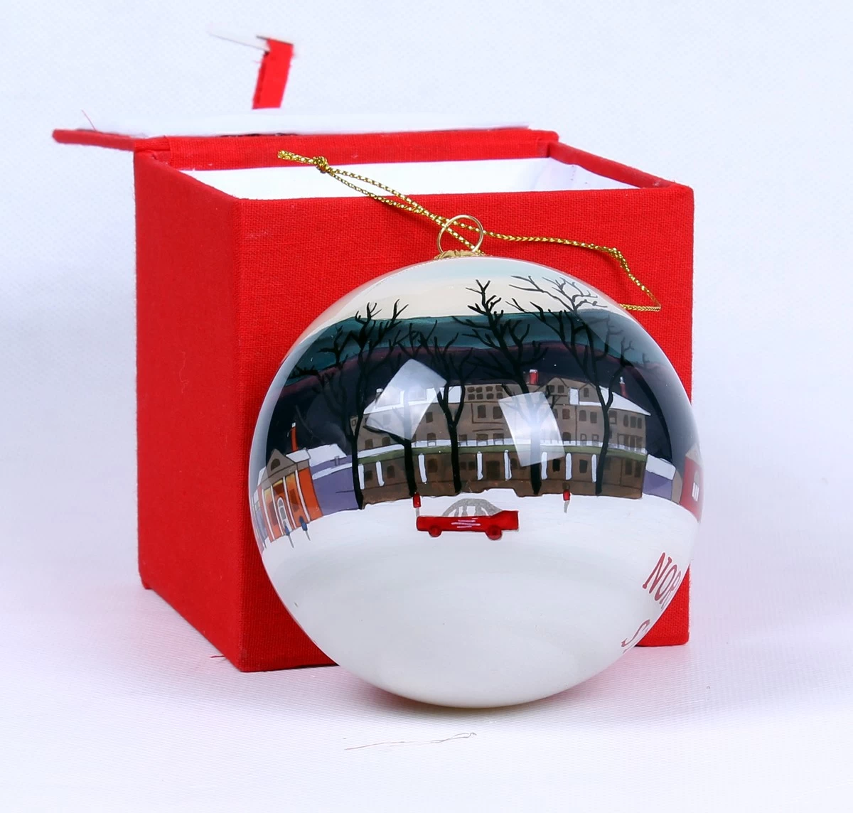 Chine Décoration de Noël de verre promotionnel fabricant