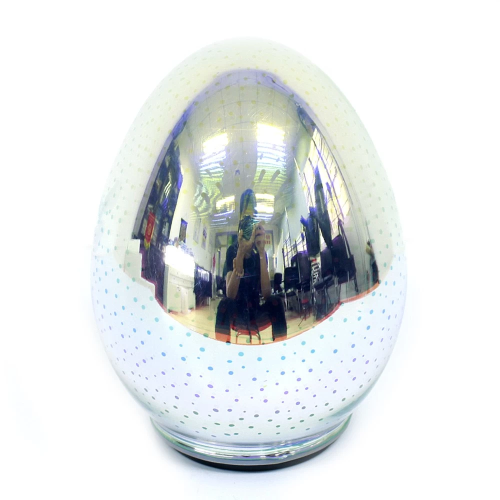 porcelana Shiny Shatterproof Decorative Glass Ornament fabricante