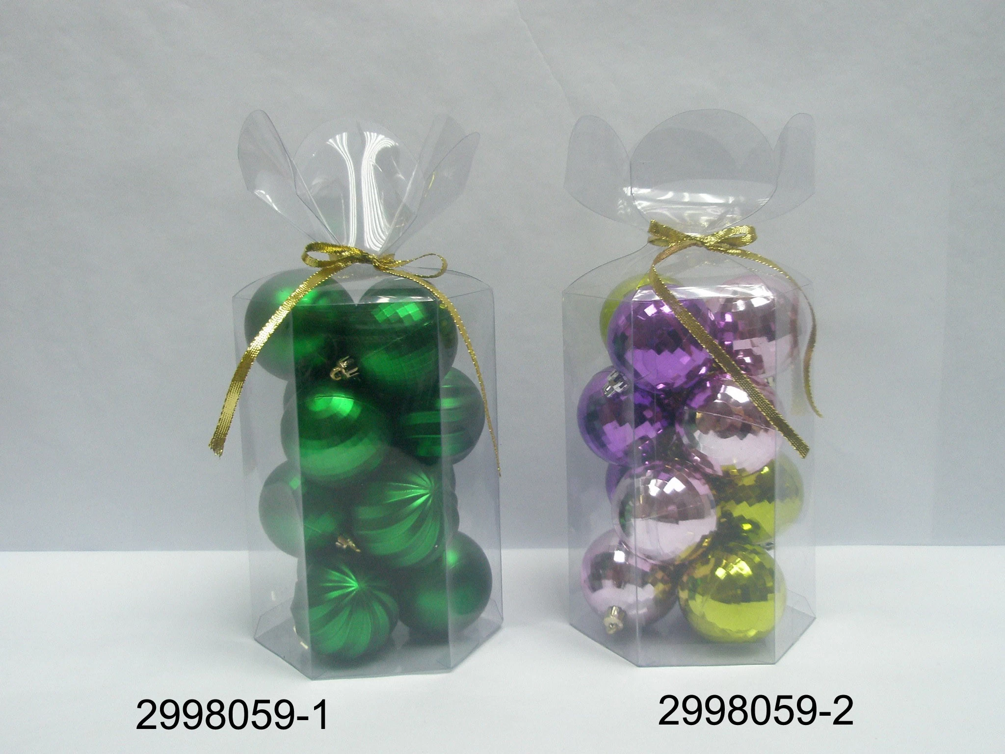 Китай Высокое качество пластиковых мяч Рожденственский орнамент производителя