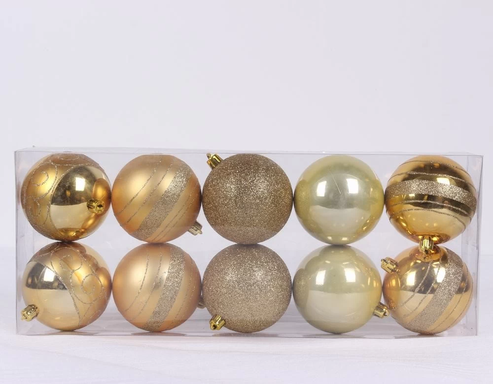 China Trendy Plastic Christmas Ball Ornament manufacturer