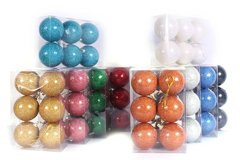 Chiny Sprzedaż hurtowa nietłukące Narodzenie Ball Ornament zestaw producent