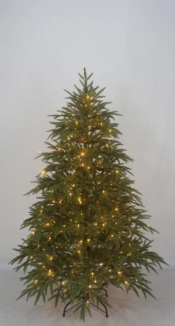 China Venda por atacado metal artificial fram LED PE & PVC árvore de Natal para decoração fabricante