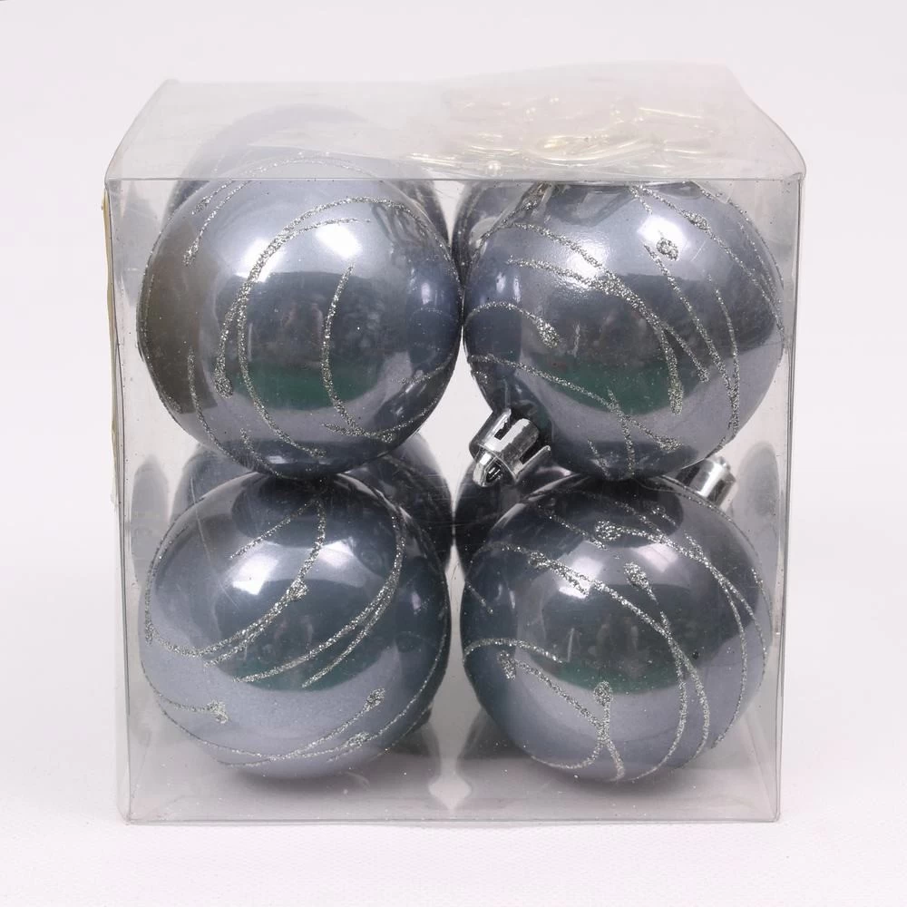 China Wholesale high quality plastic Christmas ball Ornament manufacturer