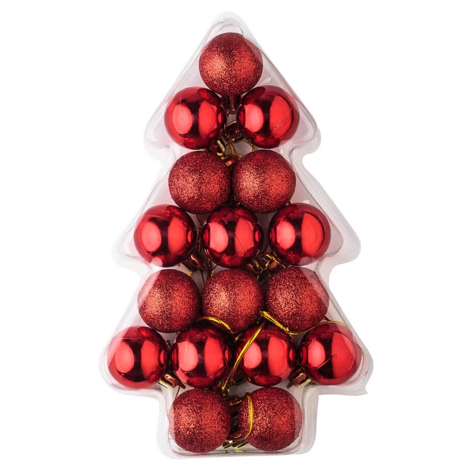 中国 Wholesale shatterproof plastic christmas ball decoration set 制造商