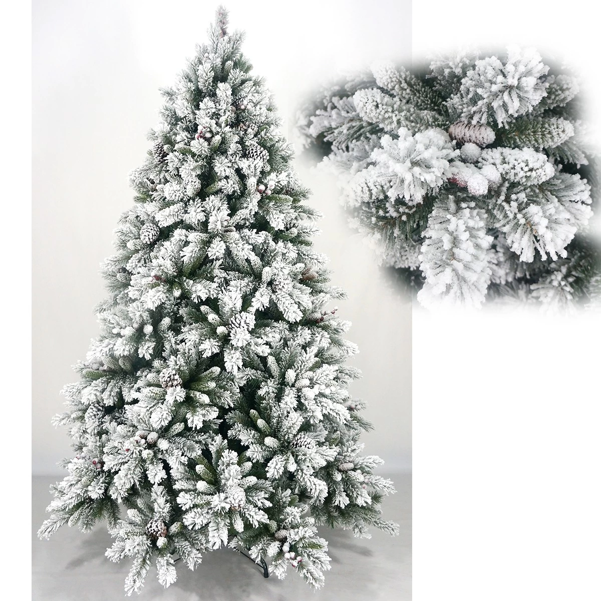 Cina Albero di Natale con luce a led, pvc albero di Natale, albero di Natale del metallo produttore