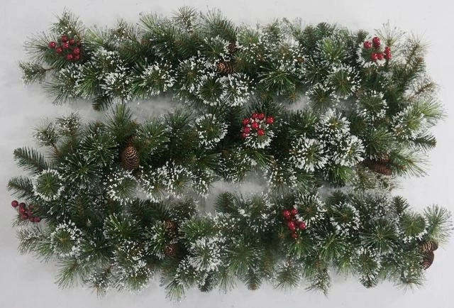 China imported christmas tree garland,christmas tree garland,led lighted christmas tree garland Hersteller