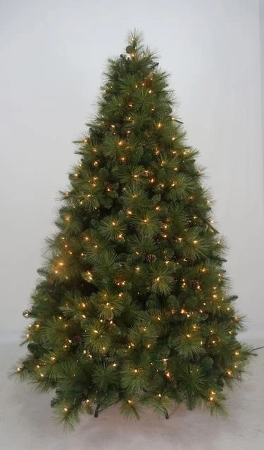 Chiny spiral rope light christmas tree pvc christmas tree film musical christmas tree lights producent