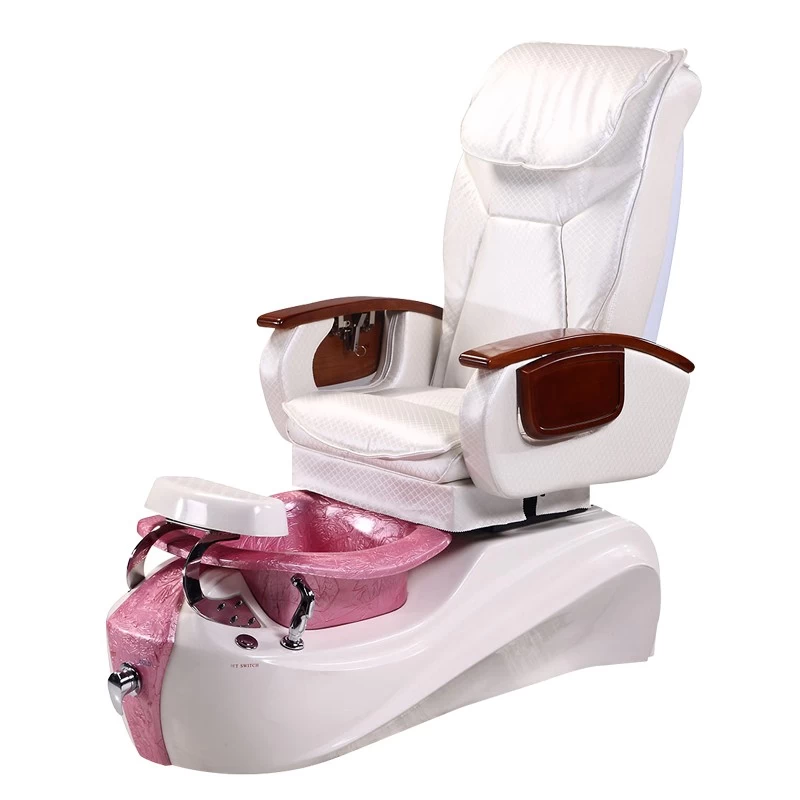 new hot sale model nail salon white pedicure spa chair with massage for sale DS-O34