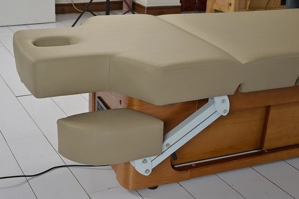 electric spa massage bed with high end environmentally PU leather massage beauty bed DS-M04A
