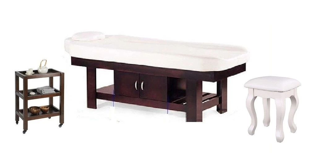 portable folding massage bed with wholesale wood massage bed with storage of beauty massage bed DS-M22