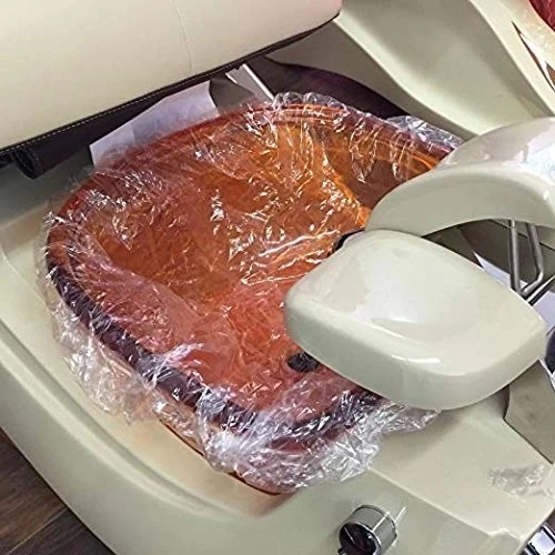 spa pedicure chair sink with disposable plastic liner foot spa sink manufacturer and supplies DS-T18