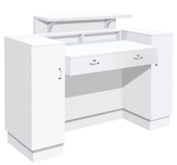 High-Quality Spa Reception Desk Modern Nail Salon Table Supplier China DS-W1850