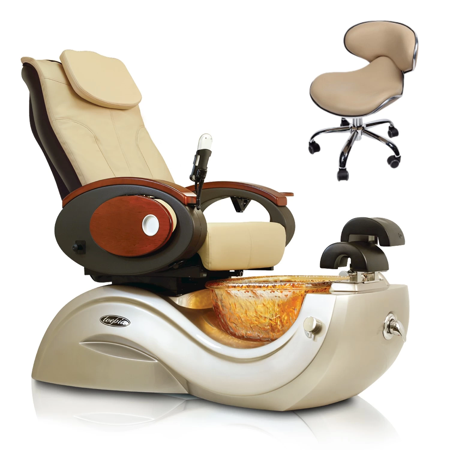 Nail Client Chair Wholesale with pedicure massage chair factory for king throne chair supplier china / DS-WT06-SET
