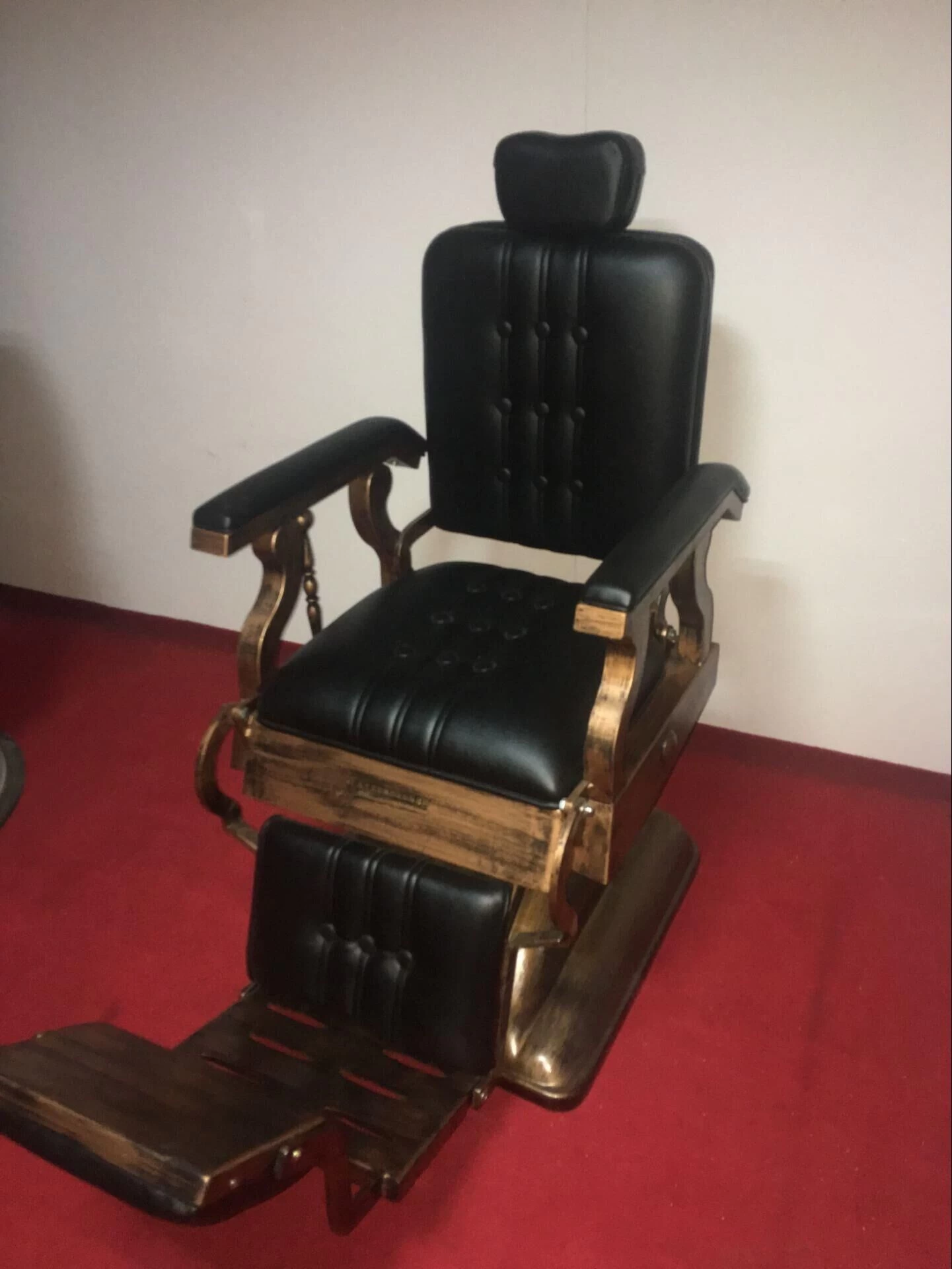 Best selling solid wood barber chair cheap barber chair of barber chair manufacturer china 