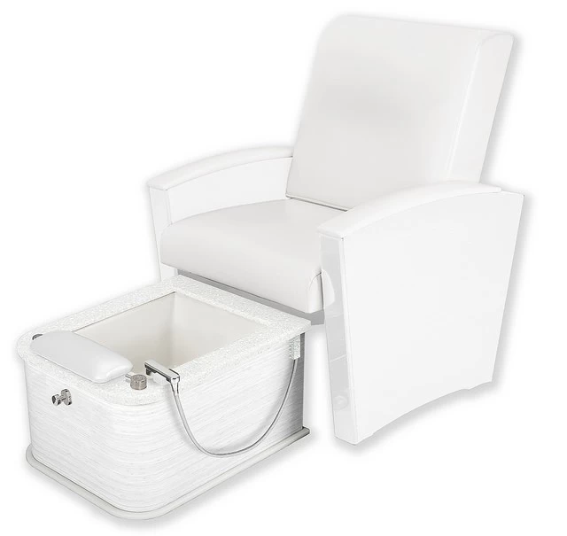 Pedicure Chair with Plumbed Footbath Spa Pedicure Chair of Salon Furniture 