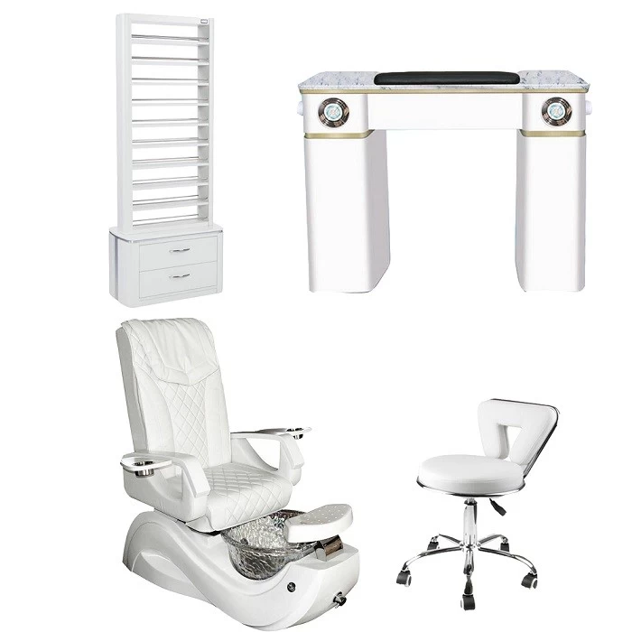 pedicure chair modern white manicure pedicure spa chair pedicure chair faucet china manufacturer DS-S17G