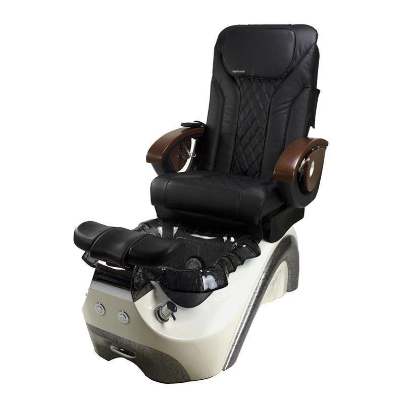 2019 popular pedicure chair nail supplier glass spa pedicure chair manufacturer china DS-W19114