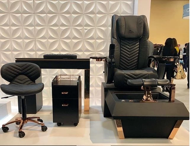 Pedicure Chair Manufacturer with Pedicure Massage Chair of Nail Furniture Factory