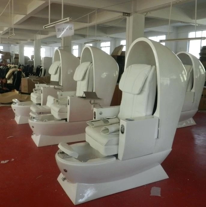 wholesale egg spa pedicure chair station with nail table salon furniture for sale