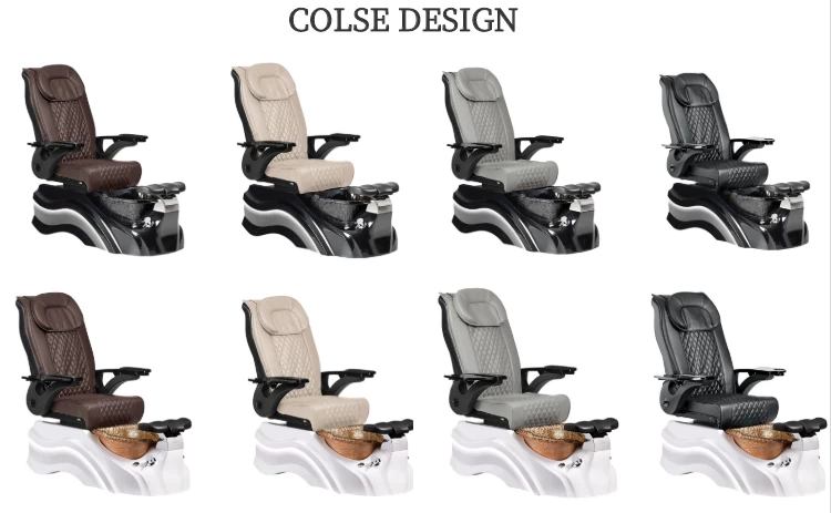 pedicure chair china black and gray pedicure chair pipeless pedicure chair supplier DS-W2013