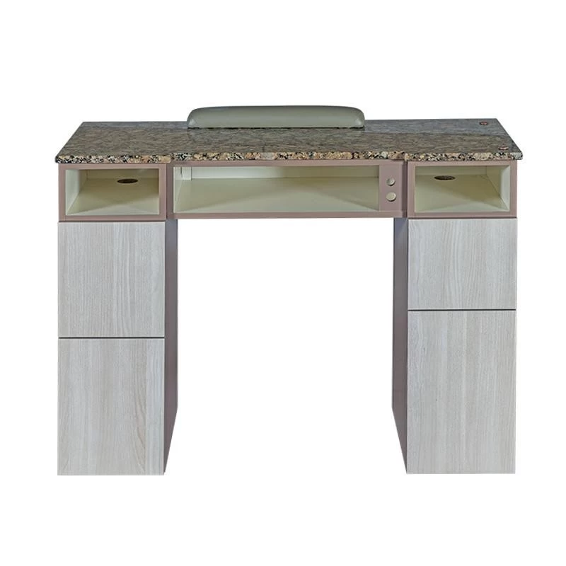 Marble Top with Wood Base Manicure Bar Table with Manicure Tables Nail Bars DS-W9525