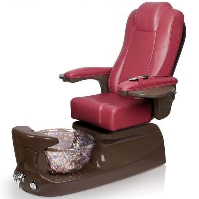 pedicure chair for sale with pipe-Less whirlpool motor of salon furniture foot spa chair