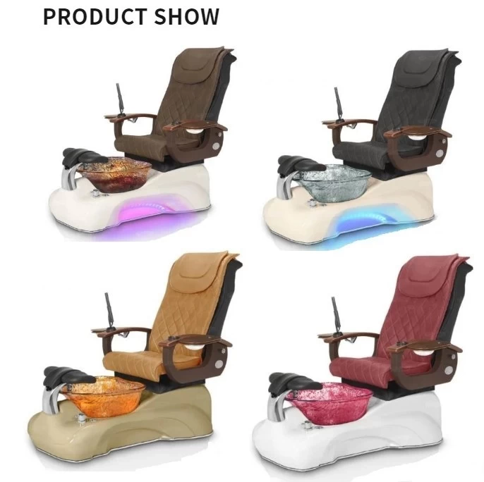 china pedicure spa chair wholesaler brown pedicure chair nails salon furniture DS-T717A