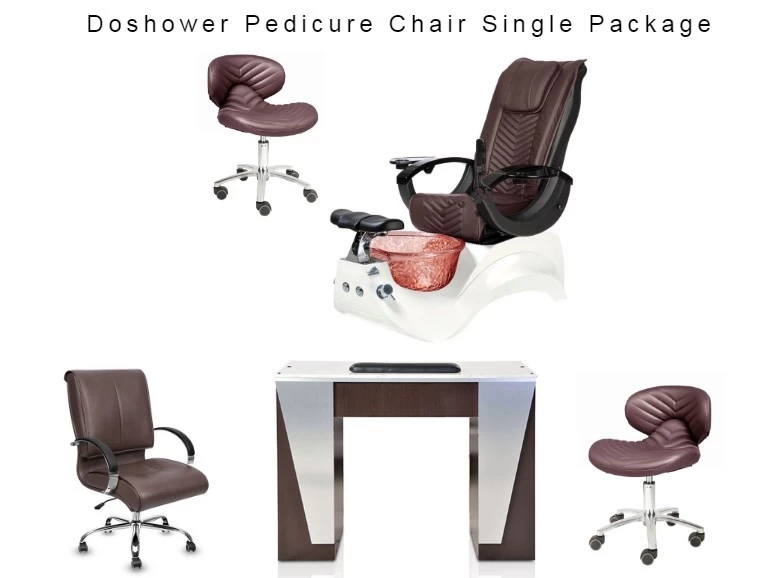 Pedicure chair luxury with massage high quality pipeless pedicure chair with jet nail salon chair wholesale DS-S16