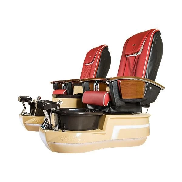 Best price double pedicure chair new nail spa salon chairs of pedicure station