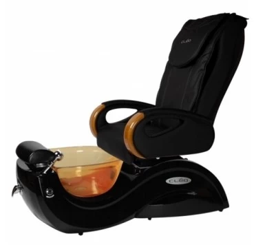 used pedicure chair spa pedicure chair with crystal bowl black salon massage chair
