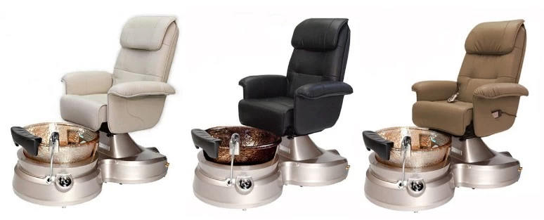 wholesale custom pedicure chairs beauty salon pedicure spa chairs and salon manicure table package manufacturer china DS-T606 SET
