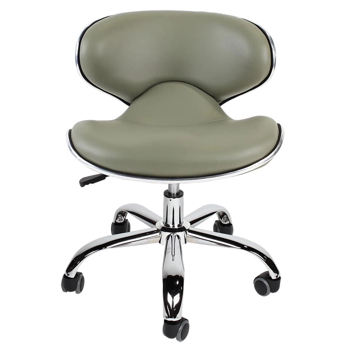 luxurious salon master black pedicure technician chair with adjustable hydraulic pump