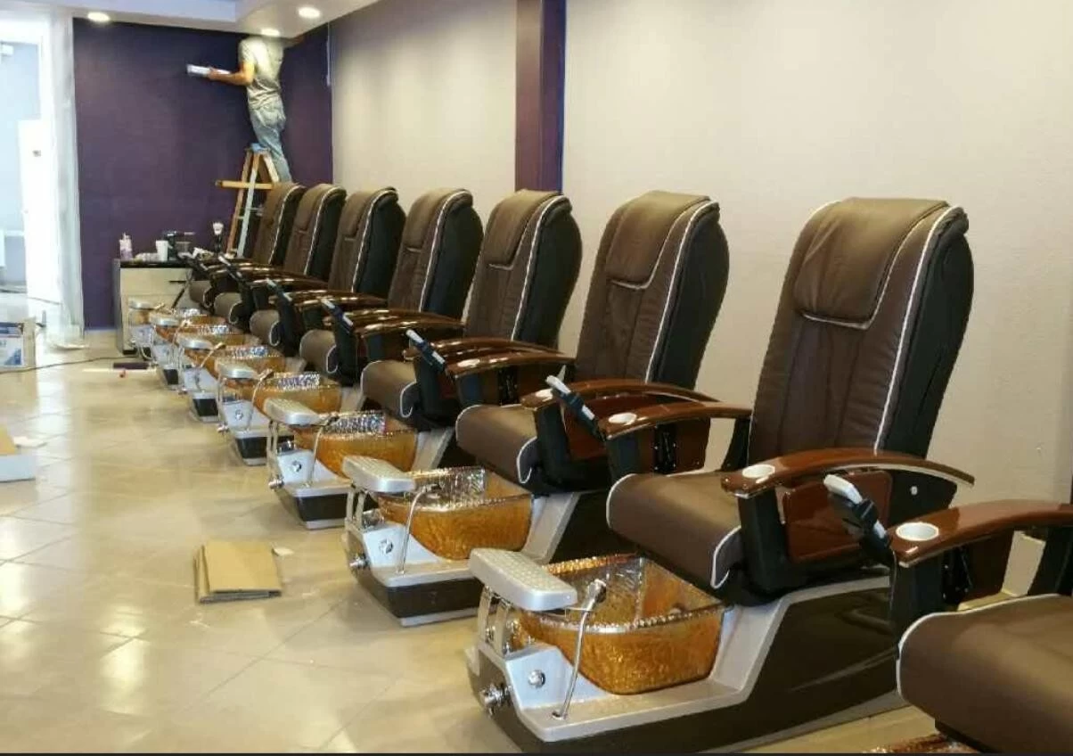 automatic massage machine pedicure manicure chairs nails supplies salon