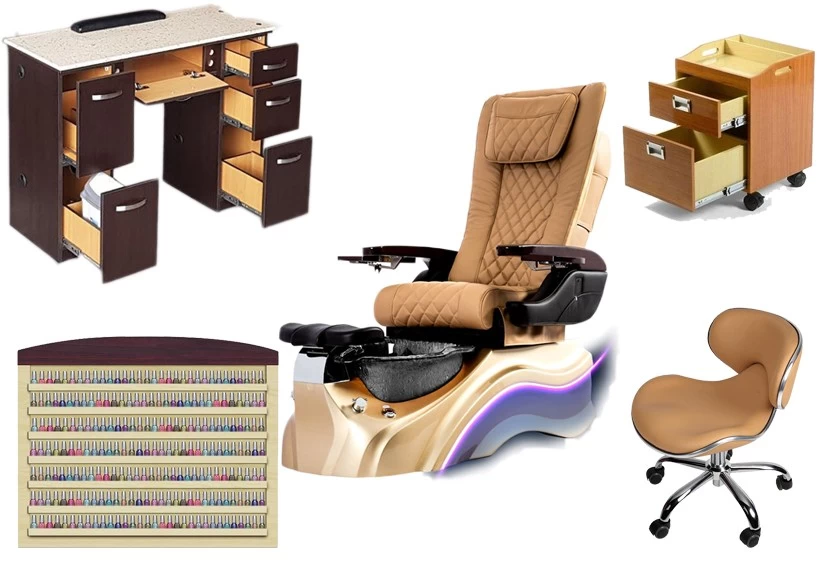 pedicure chair luxury manicure nail spa pipeless vintage pedicure spa chairs wholesale china DS-W2050