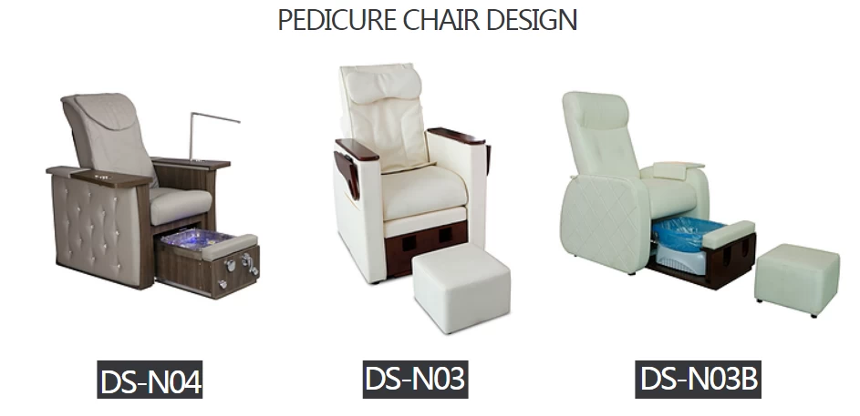 2019 Electric Luxury Nail Salon Furniture Modern No Plumbing Pedicure Chair Foot Spa Chair Pedicure Factory China DS-P66