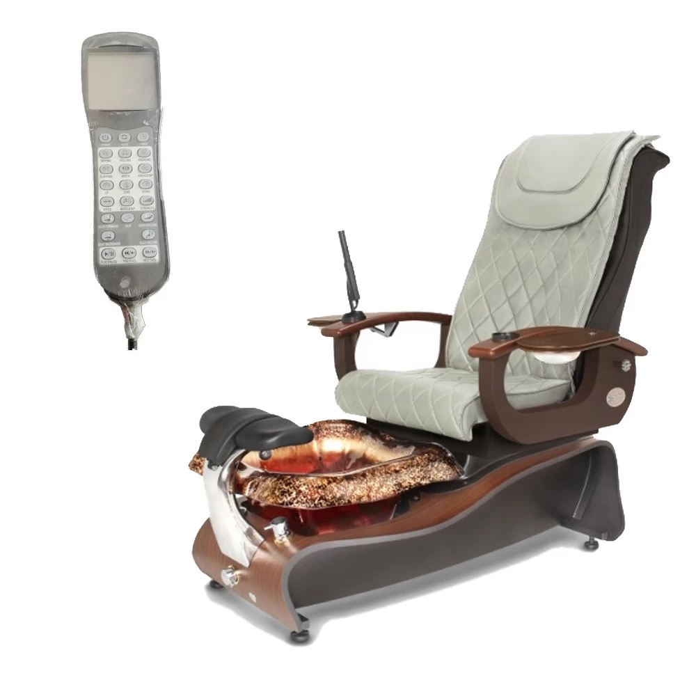 Il telecomando | accessorio della sedia per massaggio pedicure in porcellana
