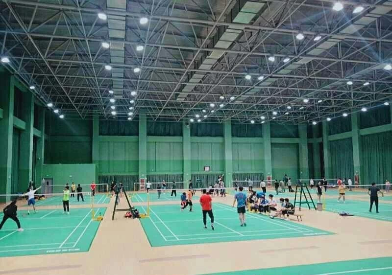 Activiteiten voor groepsactiviteiten met badminton