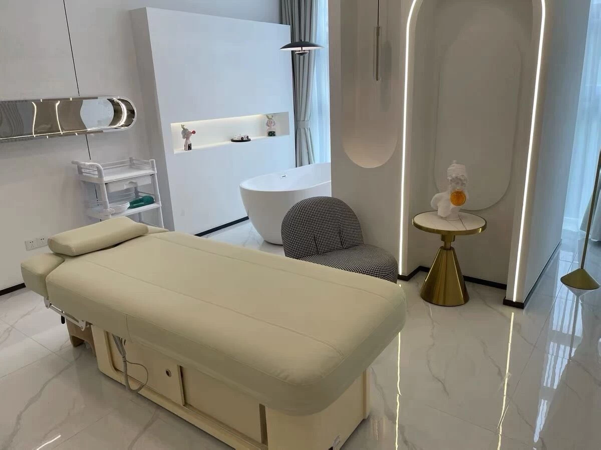 Doshower new design folding massage spa bed
