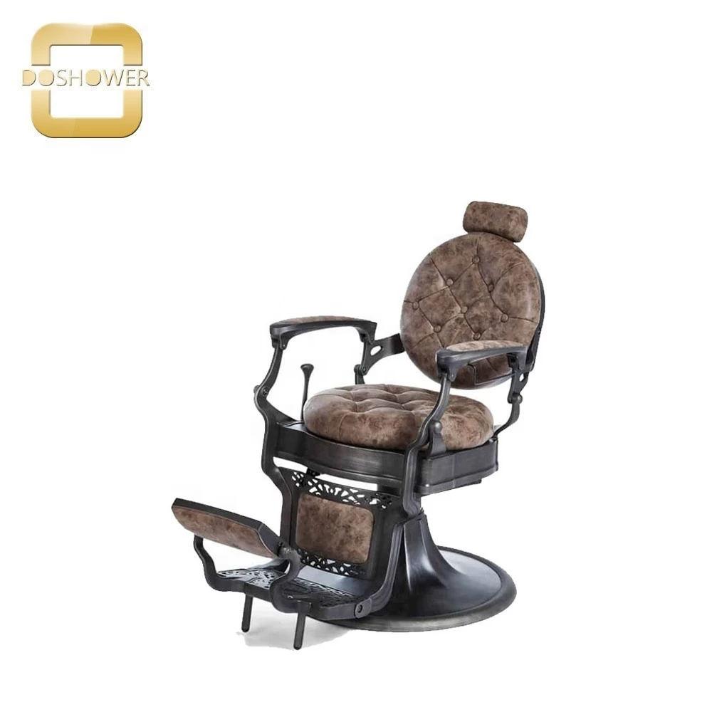 2022 Nouveau Salon Moderne et Mode Brown Chair de coiffure confortable