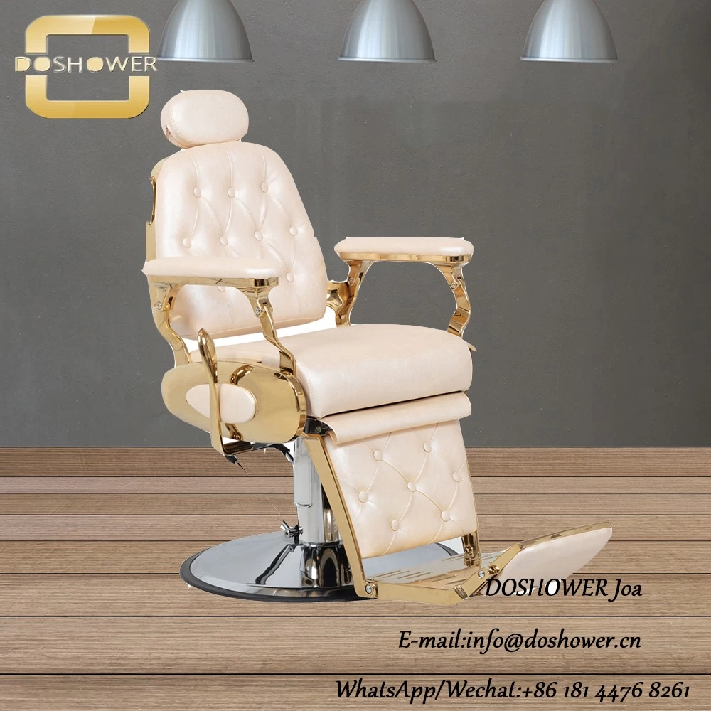 뷰티 스파 장비 공급 업체를위한 헤어 스타일리스트 유압 이발사 의자와 함께 China Doshower 클래식 스타일링 살롱 의자