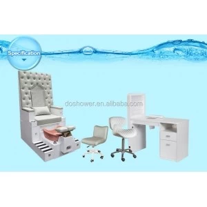 2022 new design Hot sale crystal pedicure chair whirlpool jet system foot spa chair for nail salon furniture and equipment